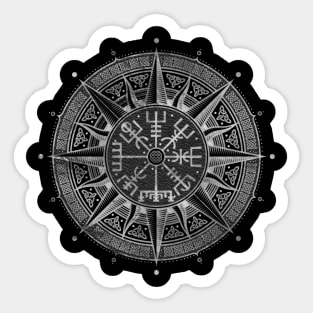 Vegvisir - Viking  Navigation Compass Sticker